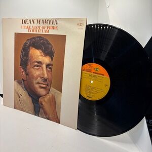 Dean Martin I Take A Lot Of Pride In What I Am Vinyl Record LP Reprise Records